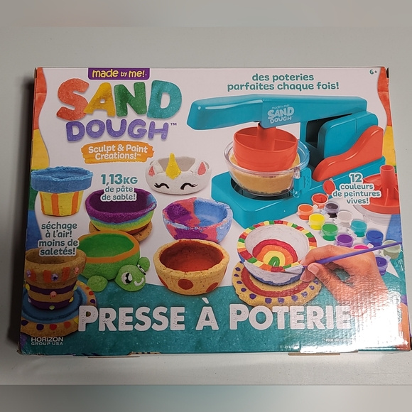 Made by Me! Sand Dough Pottery Press (Does Not Include All Items) - Picture 5 of 10